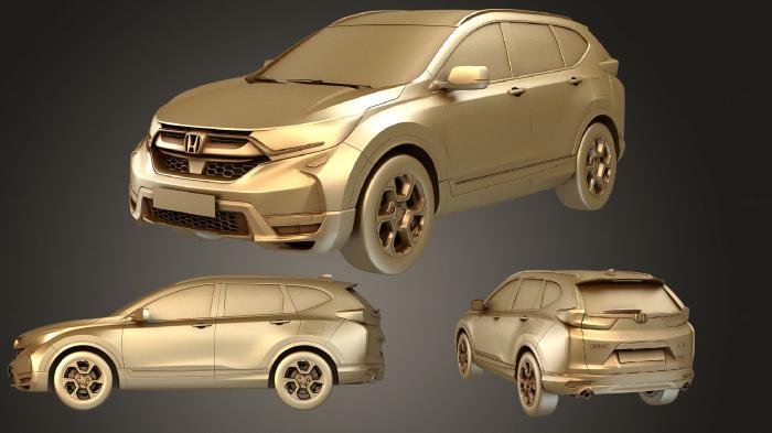نموذج ثلاثي الأبعاد لآلة CNC السيارات والنقل هوندا CR V 2019
